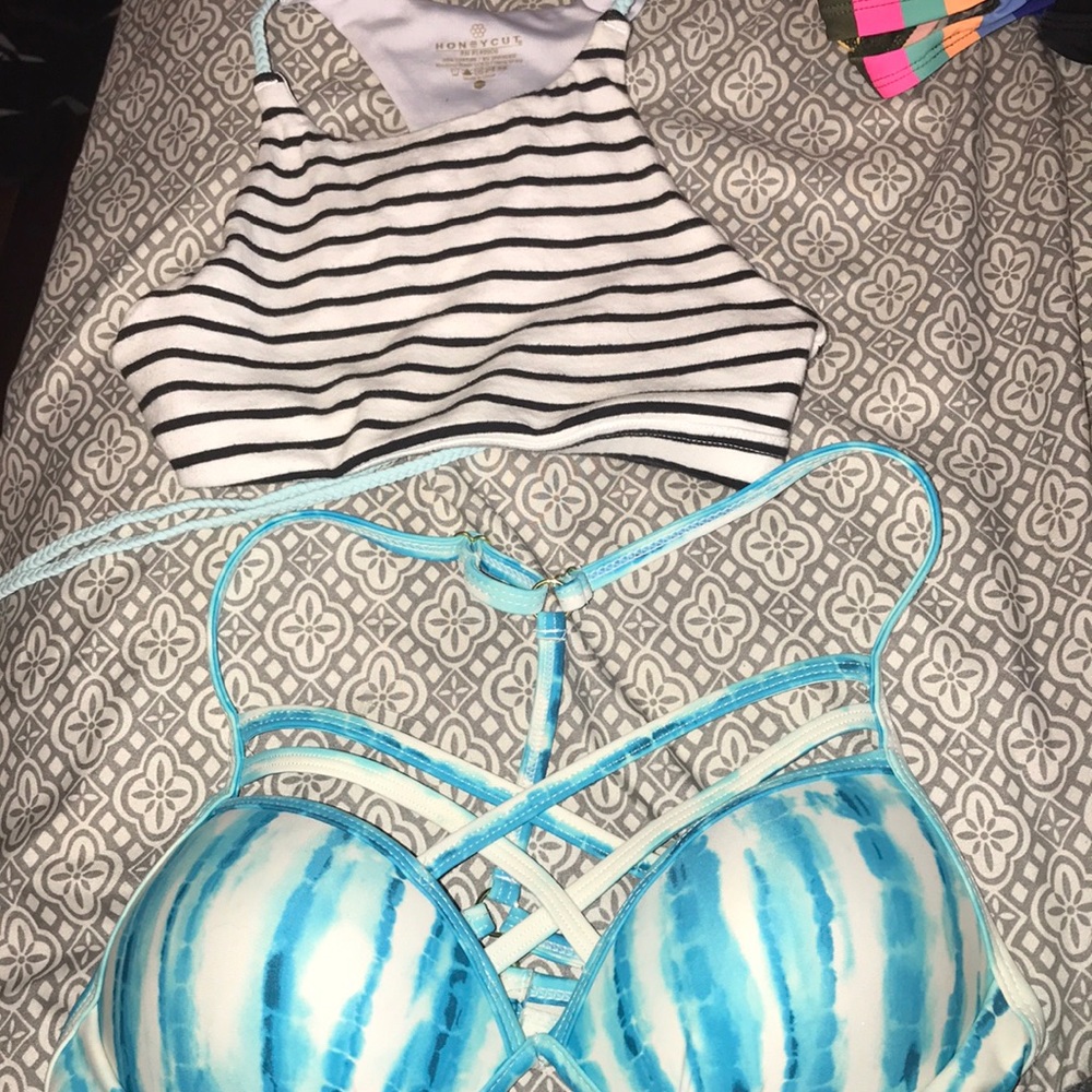 2 bathing suit tops top-3 other top7